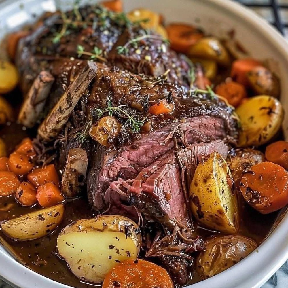 Pot Roast with Potatoes and Carrots