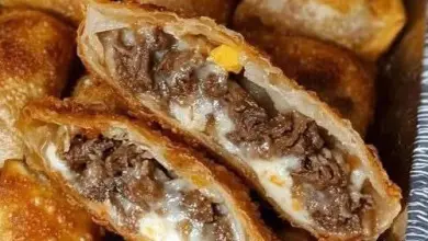 Philly Cheesesteak Egg Rolls
