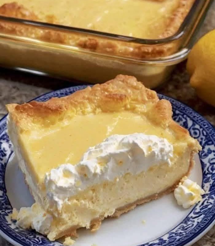 Lemon Cream Cheese Dump Cake