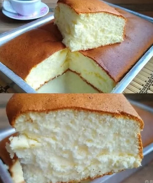 Soft and Fluffy Cotton Cake