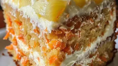 Hawaiian Carrot Pineapple Cake 