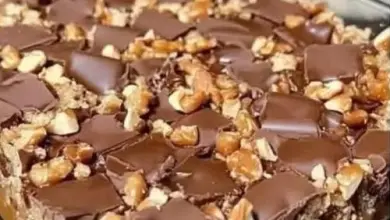 Caramel Chocolate Crunch Bars