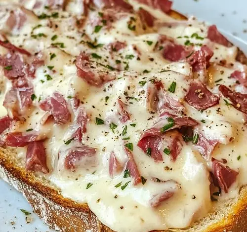Creamed Chipped Beef on Toast