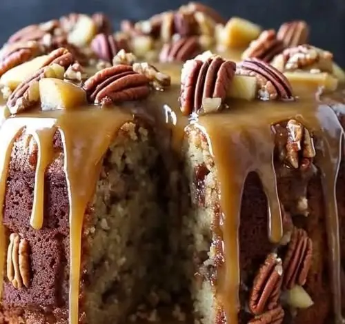 Apple Pecan Cake Recipe