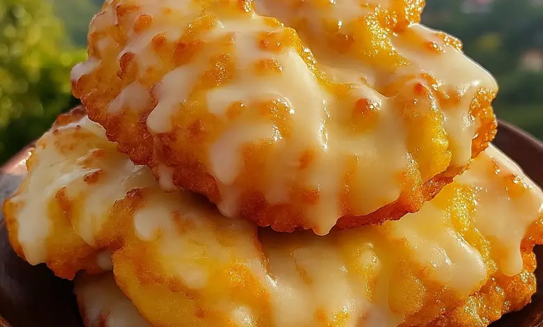 Delicious Fresh Peach Fritters