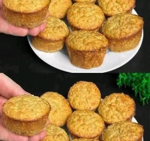 Homemade Apple Oat Muffins