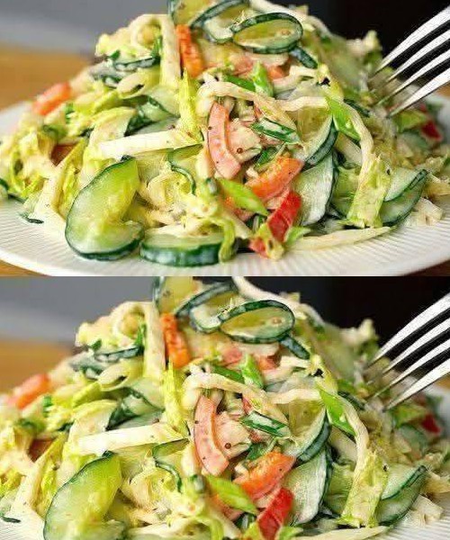 Cucumber Weight-Loss Salad