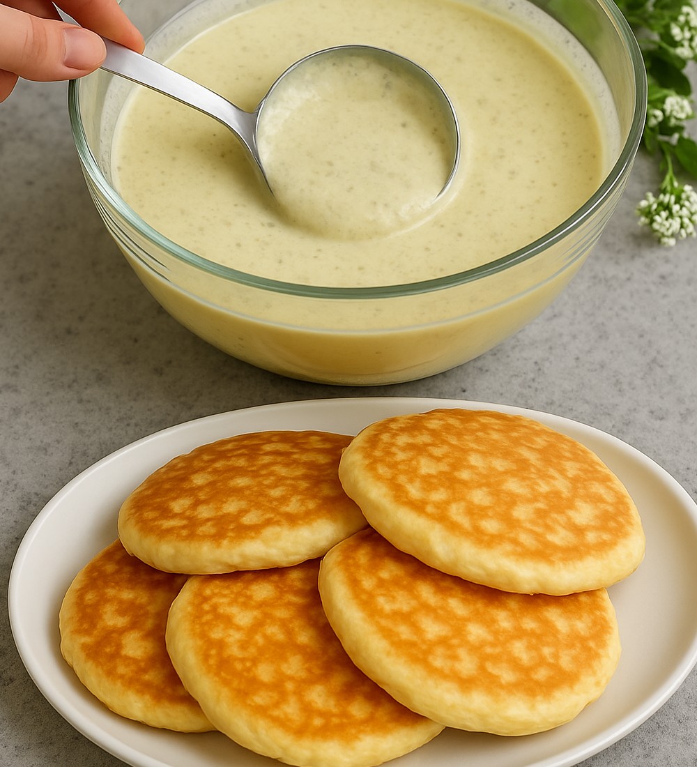 Fluffy Apple Pancakes