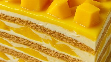 Homemade Mango Carlota