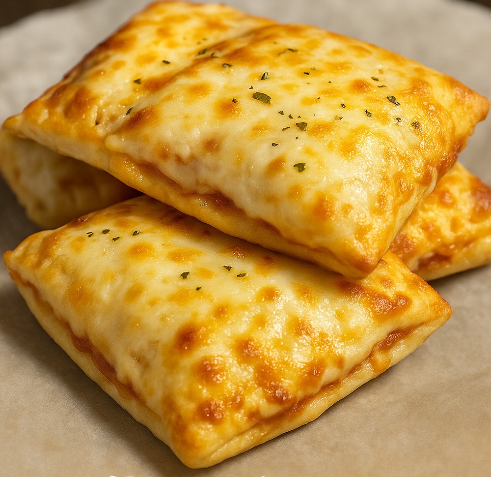 Homemade Easy Cheesy Pizza Pockets