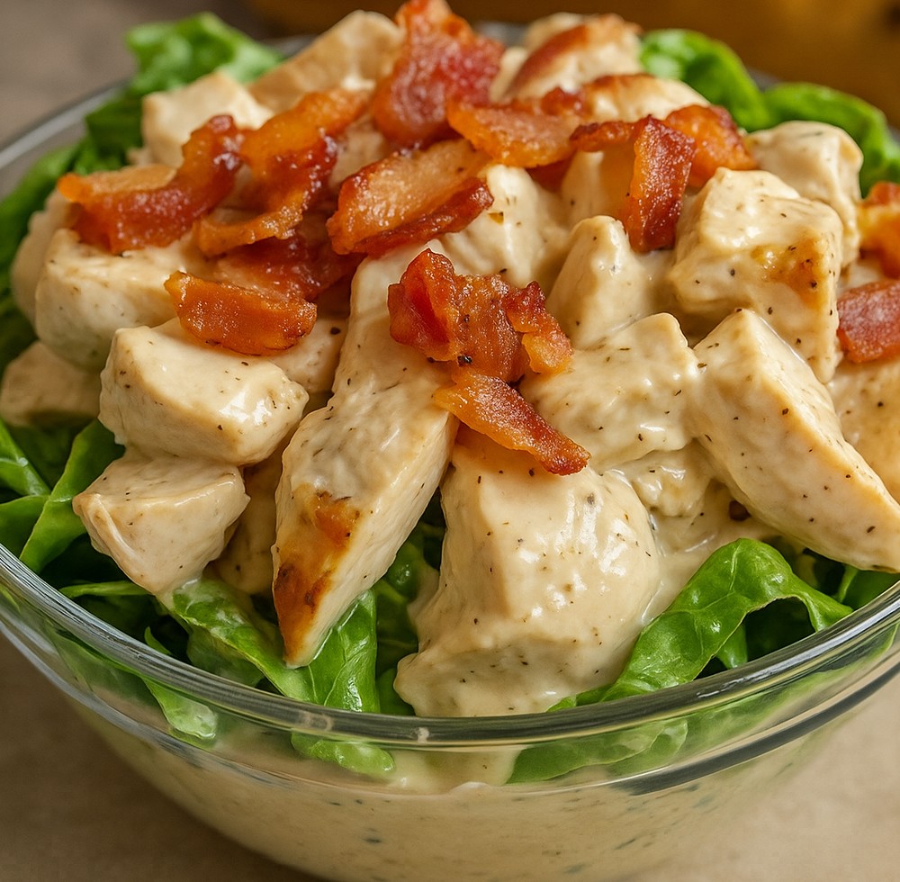 Bacon Ranch Chicken Salad