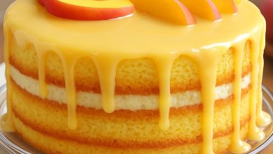 Peach Buttermilk Pound Cake