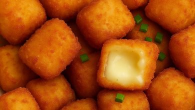 Mozzarella Fried Cheese Bites