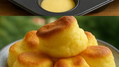 Fluffy Cheese Muffins