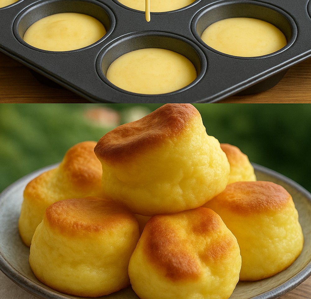Fluffy Cheese Muffins