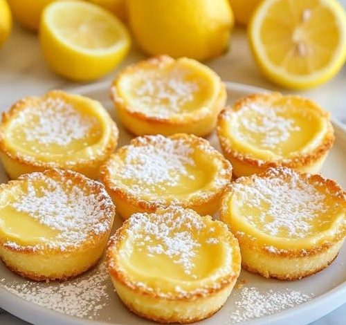 Baby Lemon Impossible Pies