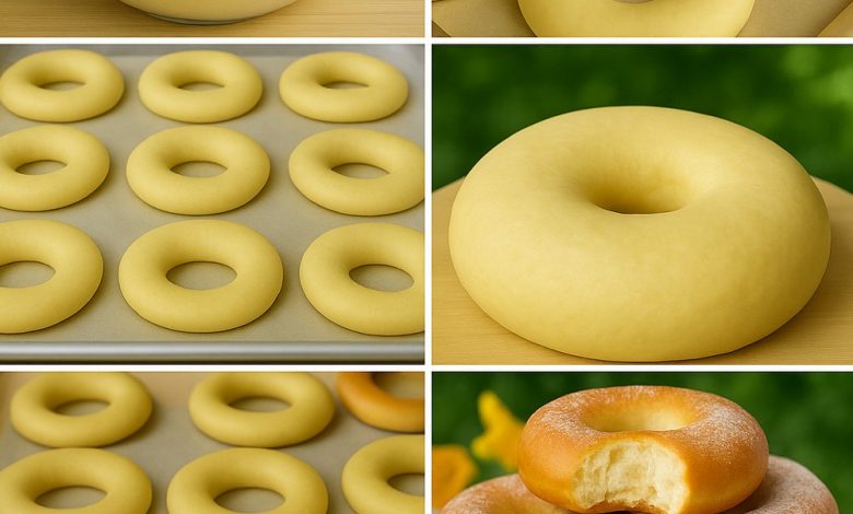Fluffy Homemade Doughnuts