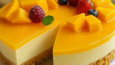 No-Bake Mango Pie