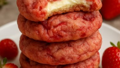 Strawberry Cheesecake Cookies