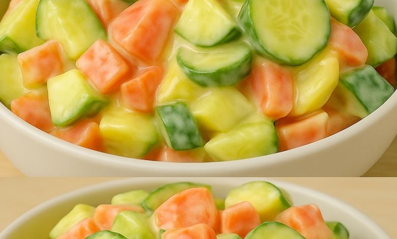 Creamy Cucumber Salad