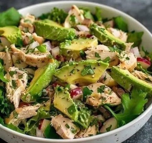 Chicken and Avocado Salad