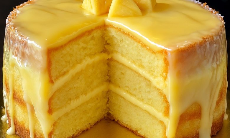 Pineapple Juice Cake