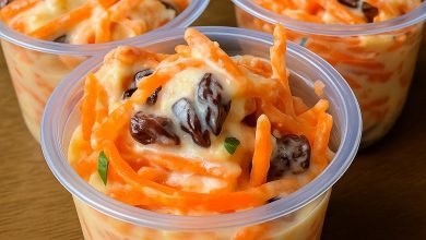 Carrot Salad with Pineapple & Walnuts