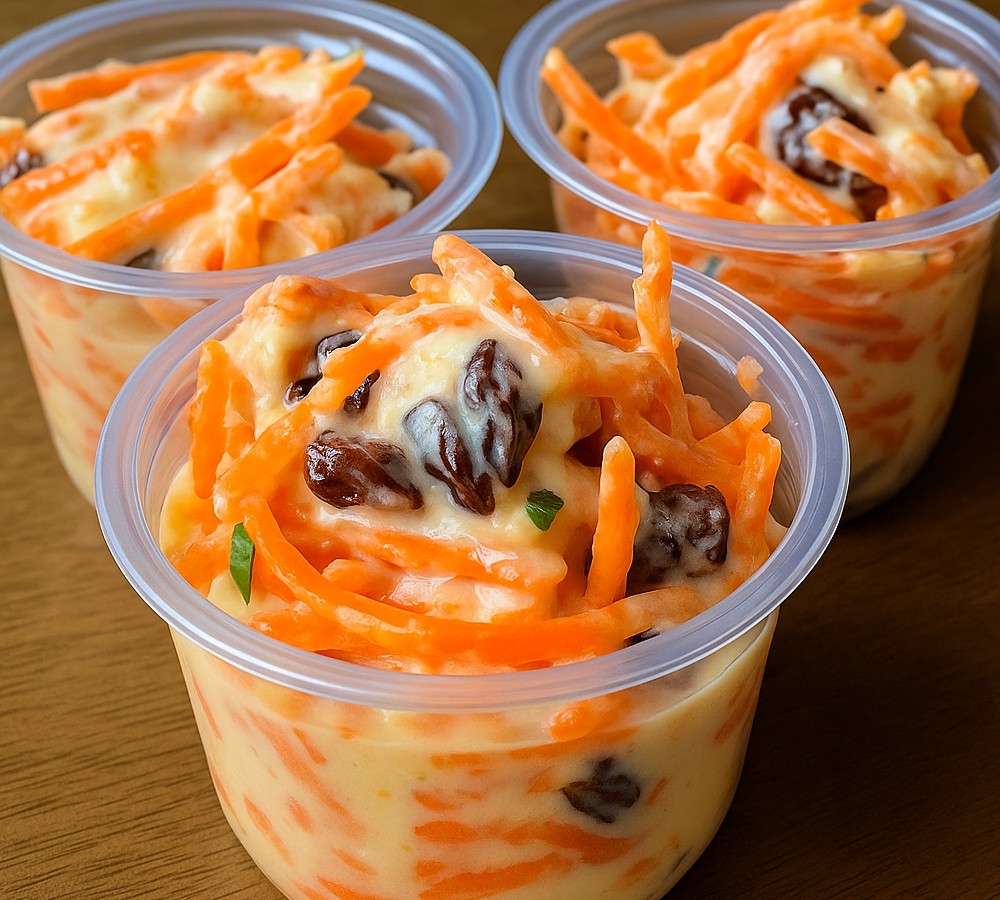 Carrot Salad with Pineapple & Walnuts