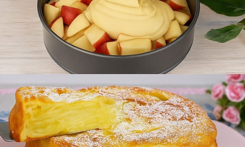 Super Creamy Apple Pie Cake