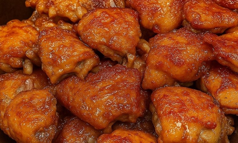 Salt and Pepper Chicken Wings with Soy Sauce