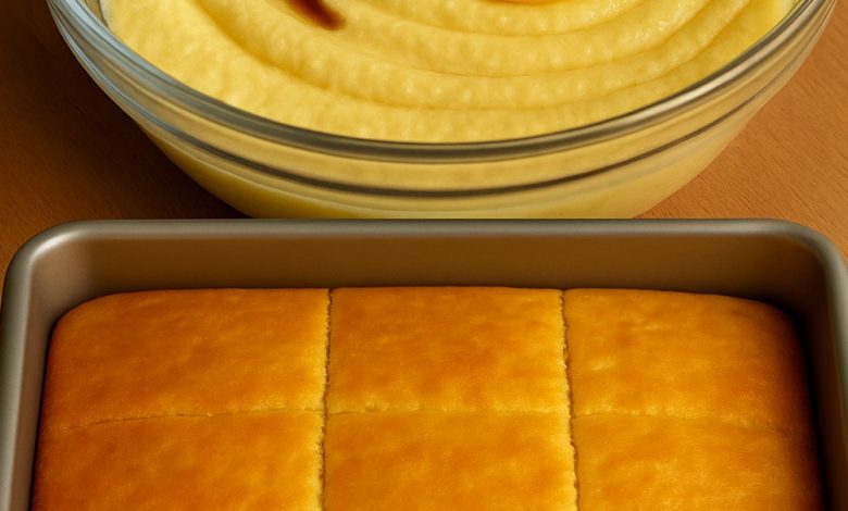 Super Soft Vanilla Breakfast Cake