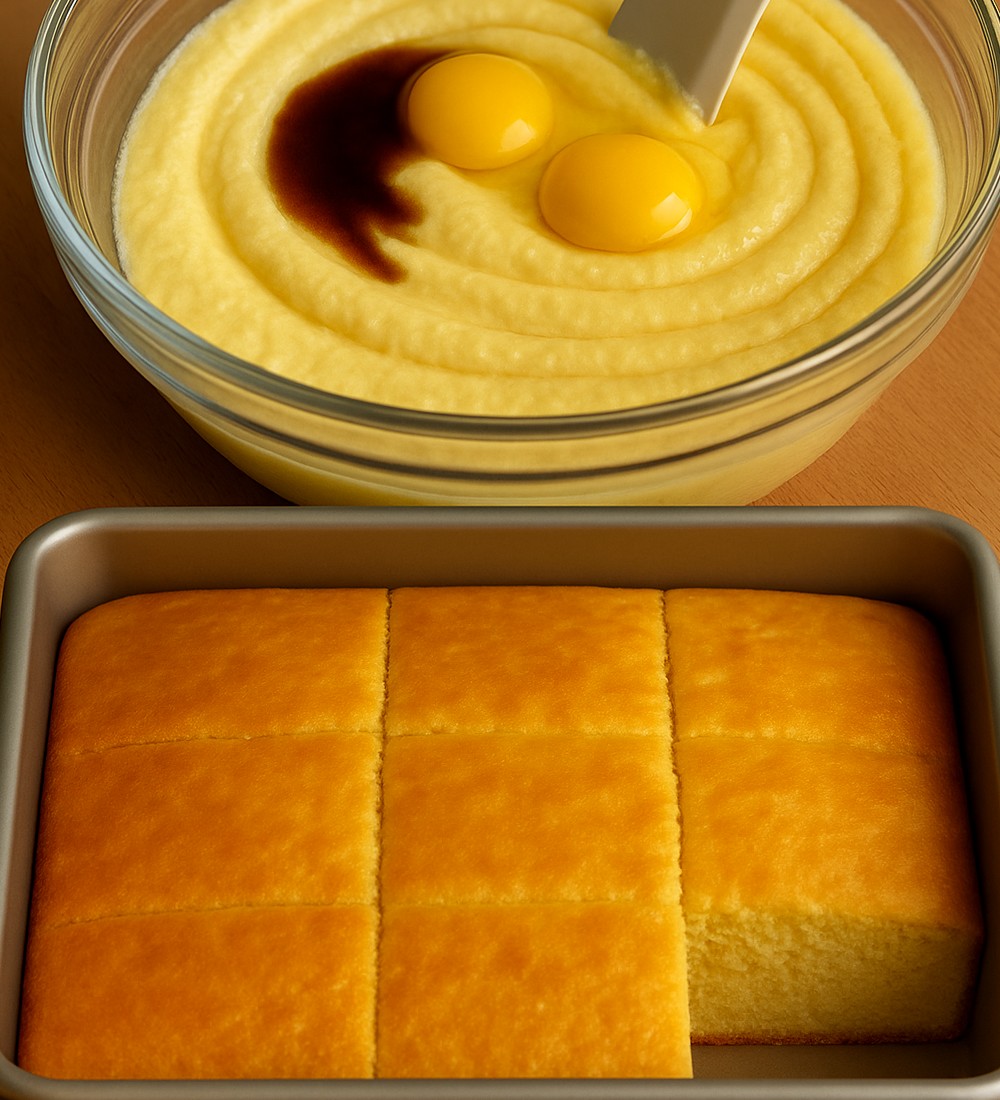 Super Soft Vanilla Breakfast Cake