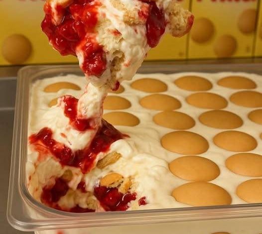 Strawberry Banana Pudding Dessert 