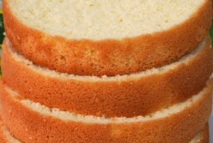 Professional 3-Ingredient Sponge Cake