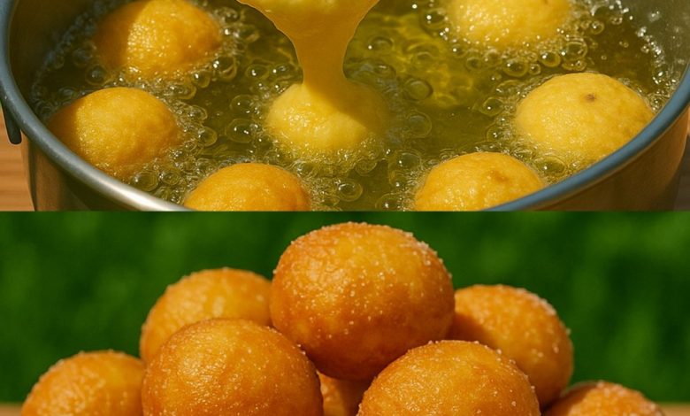 Mini Sugar Doughnuts