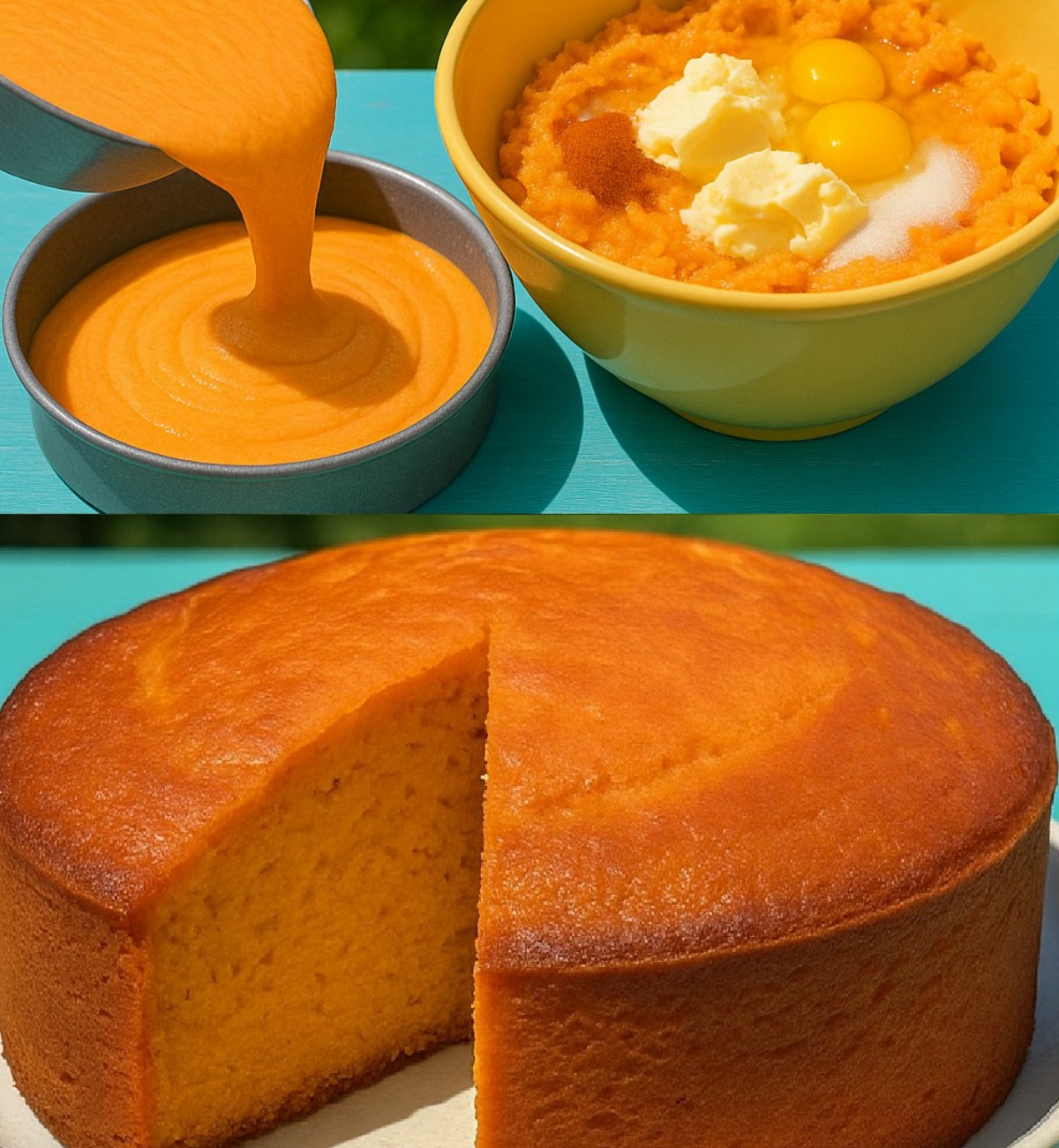 Grandma’s Famous Sweet Potato Butter Cake 
