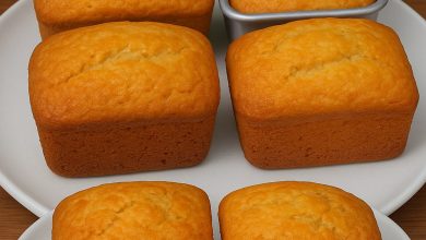 Golden Vanilla Mini Loaves