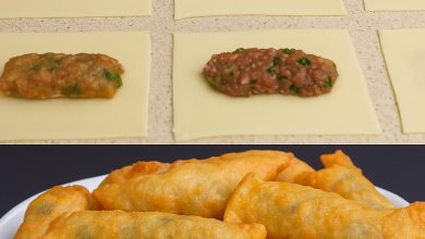 Crispy Meat-Filled Dumpling Rolls 