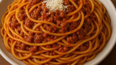 Old-School Spaghetti with Ground Beef (No Sausage)