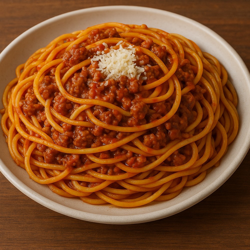 Old-School Spaghetti with Ground Beef (No Sausage)