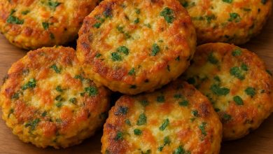 Cheesy Vegetable Fritters