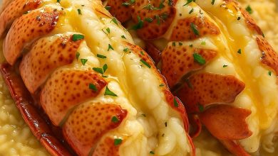 Garlic Butter Lobster and Scallops