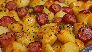 Oven-Roasted Potatoes and Sausage Bake