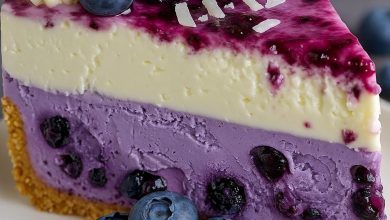 Blueberry Cream Cheese Cheesecake