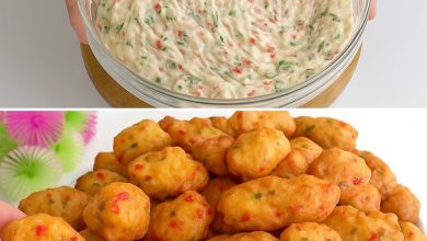 Cheesy Vegetable Fritters