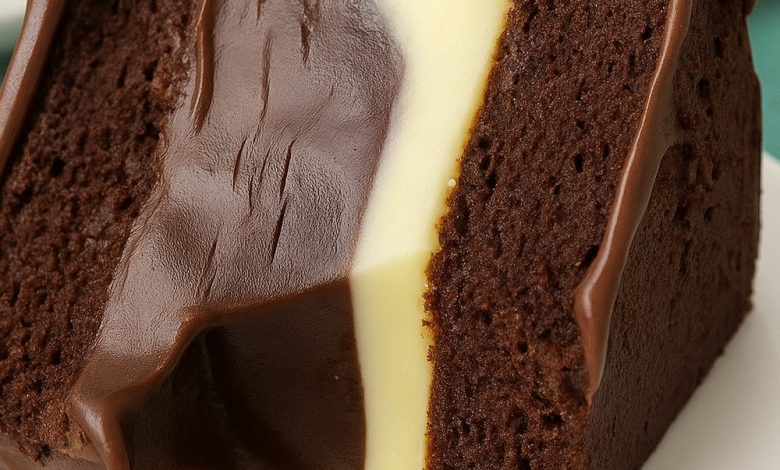 Chocolate Cake with Cream Cheese Filling