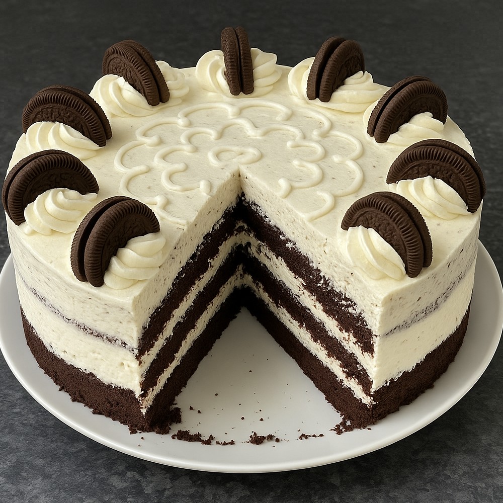 Frozen Oreo Cake 