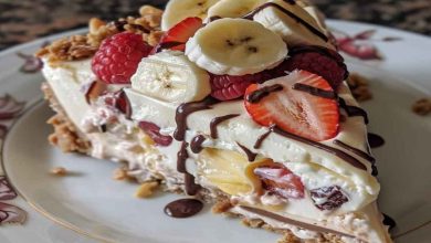 Banana Split Cheesecake Cake 
