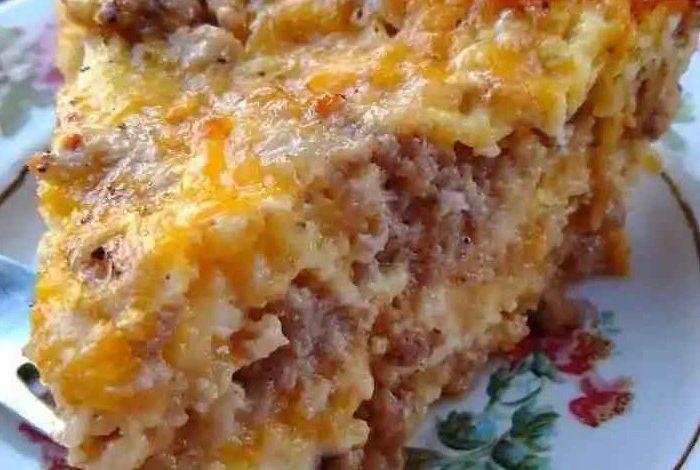 Cheesy Sausage Breakfast Casserole
