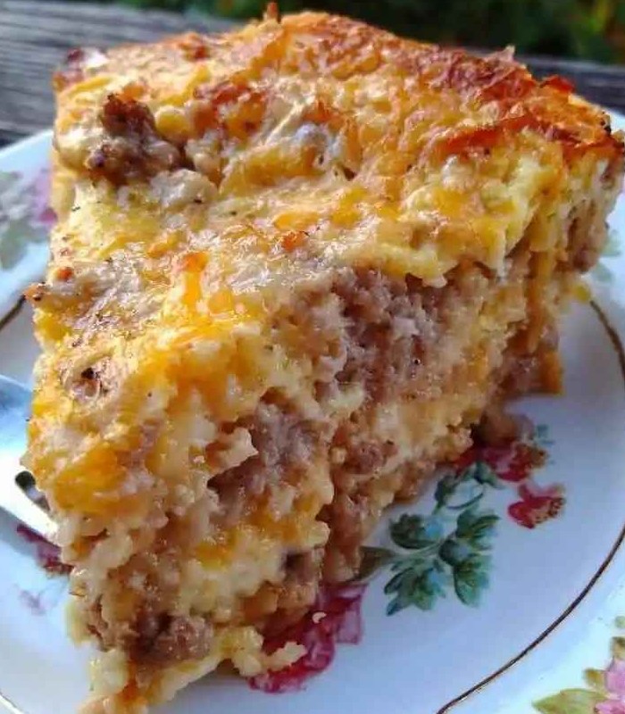 Cheesy Sausage Breakfast Casserole